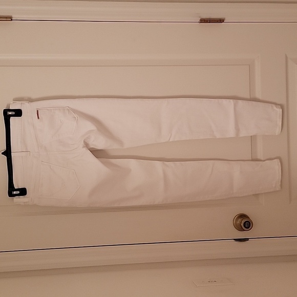 Hudson Skinny Jeans, White, Size 26.  Excellent Condition. - Picture 8 of 11